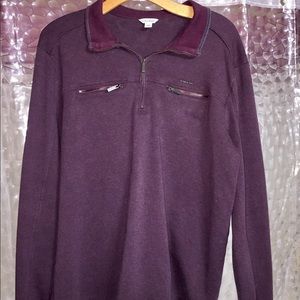 Calvin Klein Mens Purple Pullover
